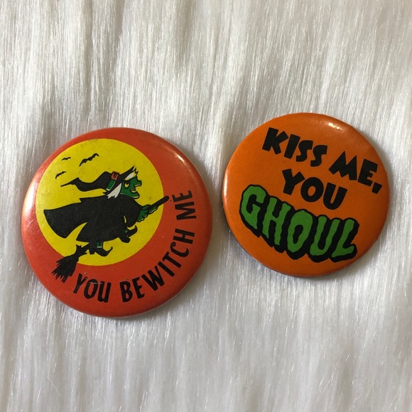 Vintage Jewelry - 🔮 5/$25 80s Vintage Halloween Pins 🎃